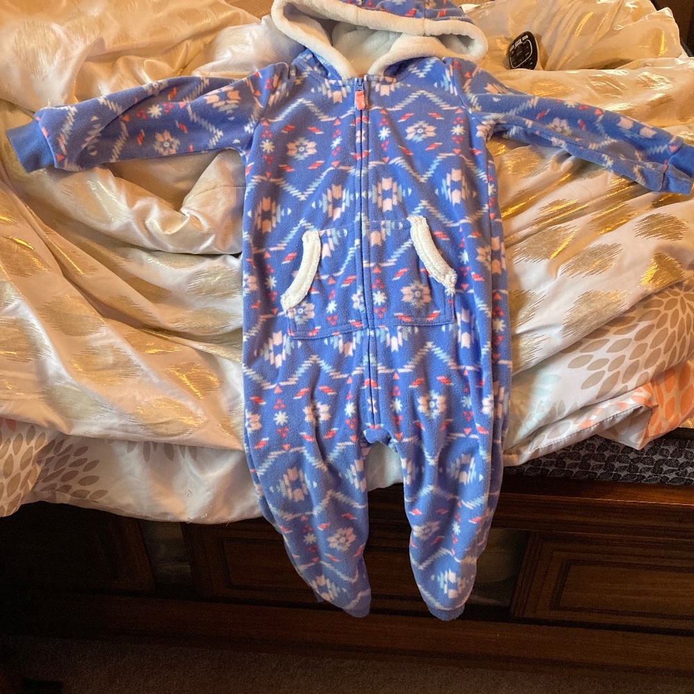 Carters fleece winter one piece